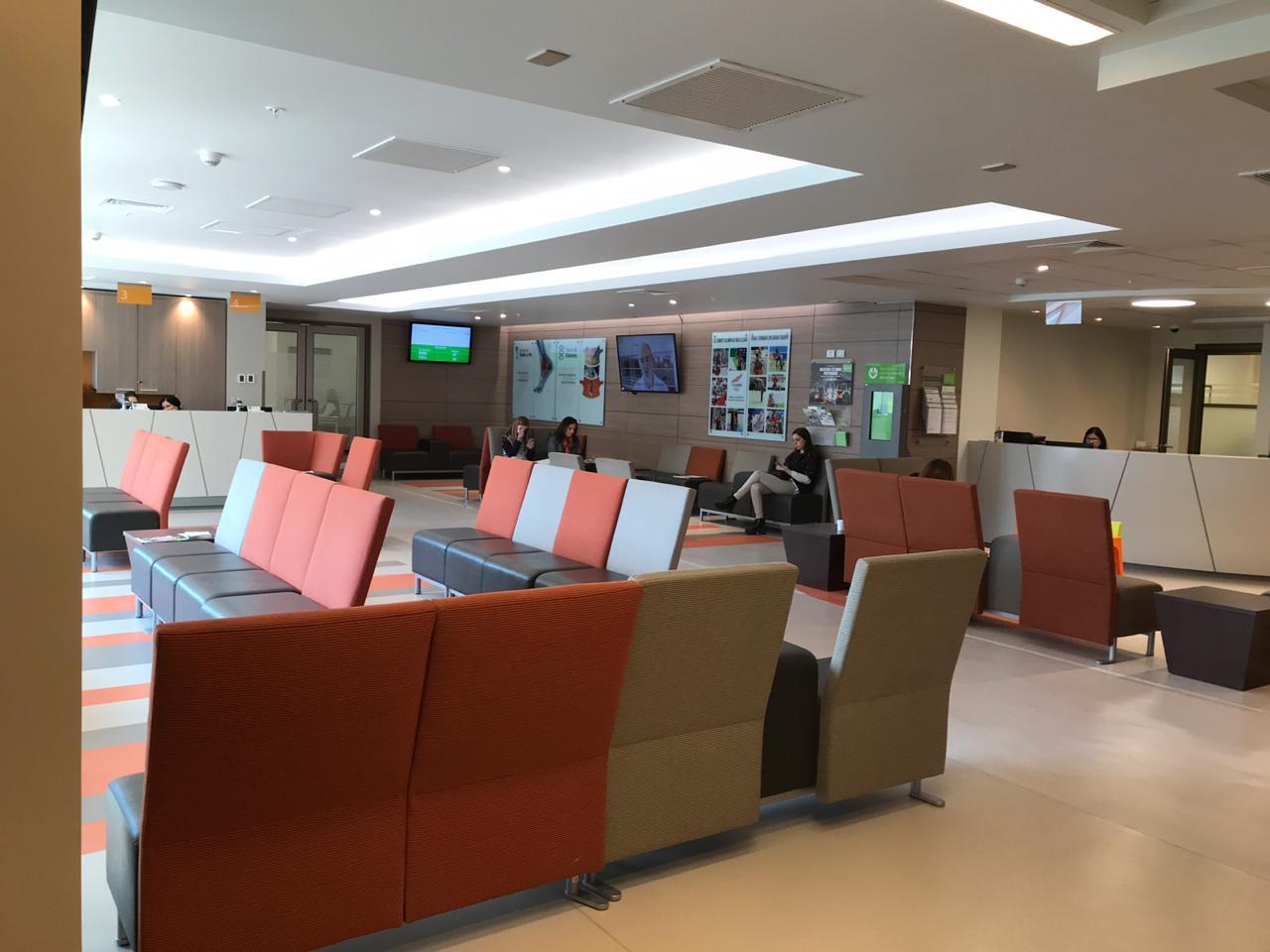 Sala de espera SG Fertility